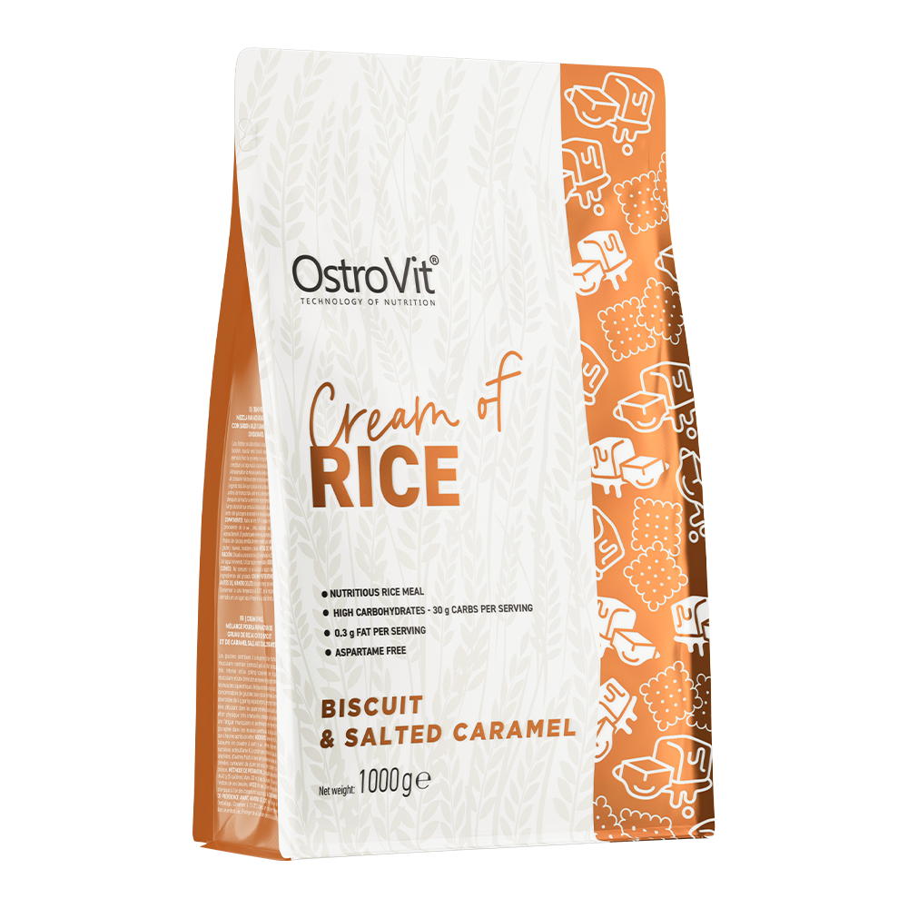 OstroVit Cream of Rice 1 kg — Biscuit & caramel salé