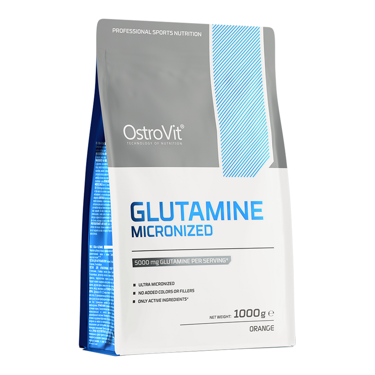 OstroVit Glutamine micronisée 1 kg — Orange