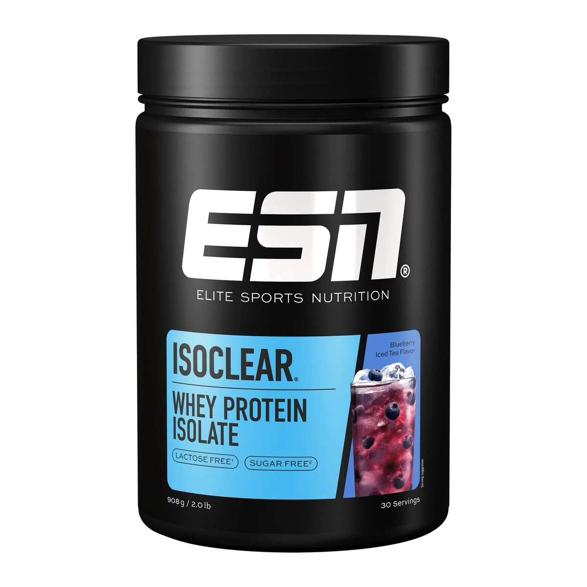ESN Clear Whey Isolate Ice Tea Myrtille