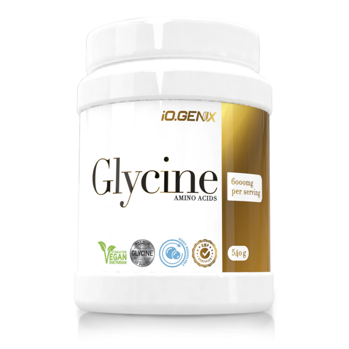 IO Genix Glycine - glycine pure en poudre