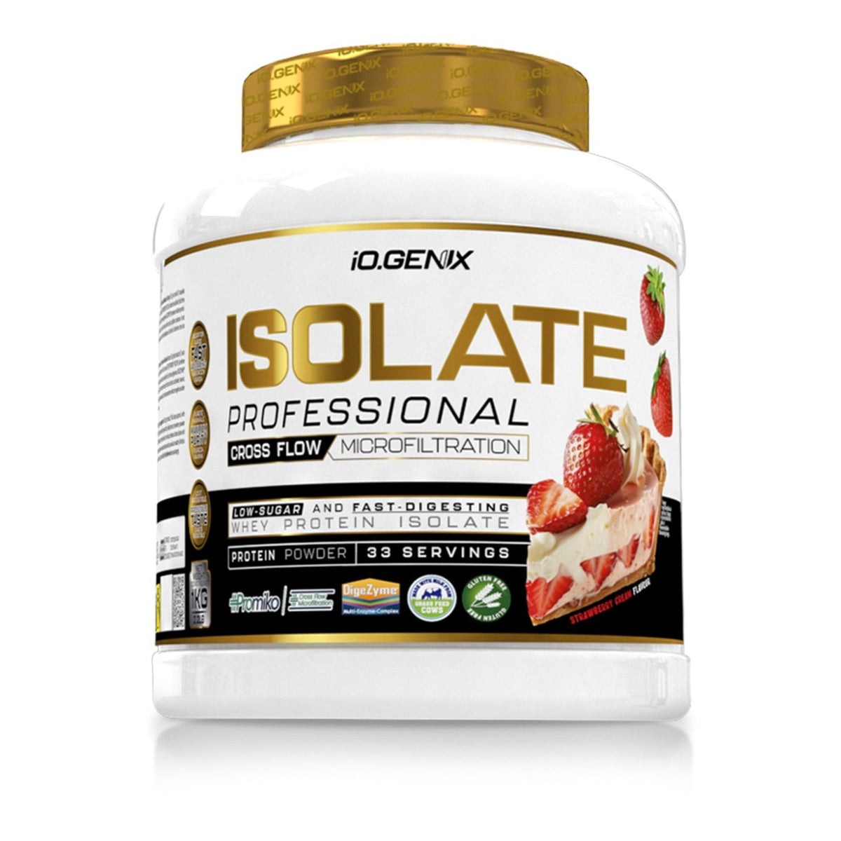 IO Genix Isolate Professional Strawberry Cream 1 kg