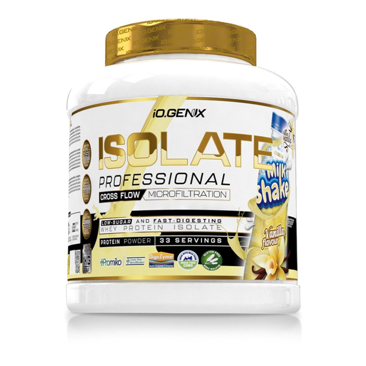 IO Genix Isolate Professional Milkshake Vanille 1 kg