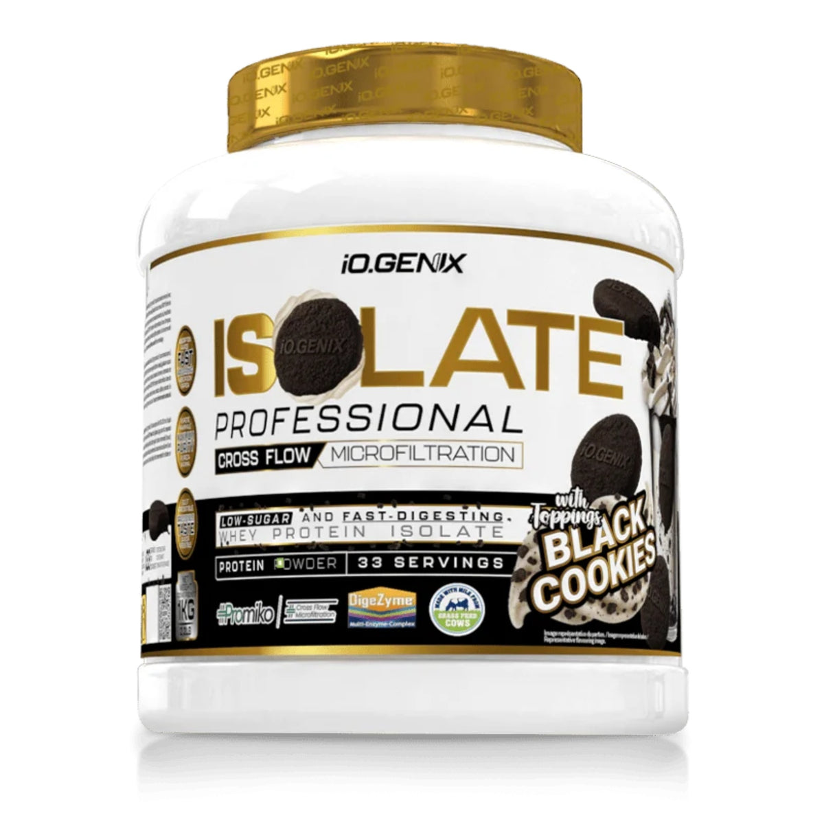 IO Genix Isolate Professional Original Black Cookies 1 kg