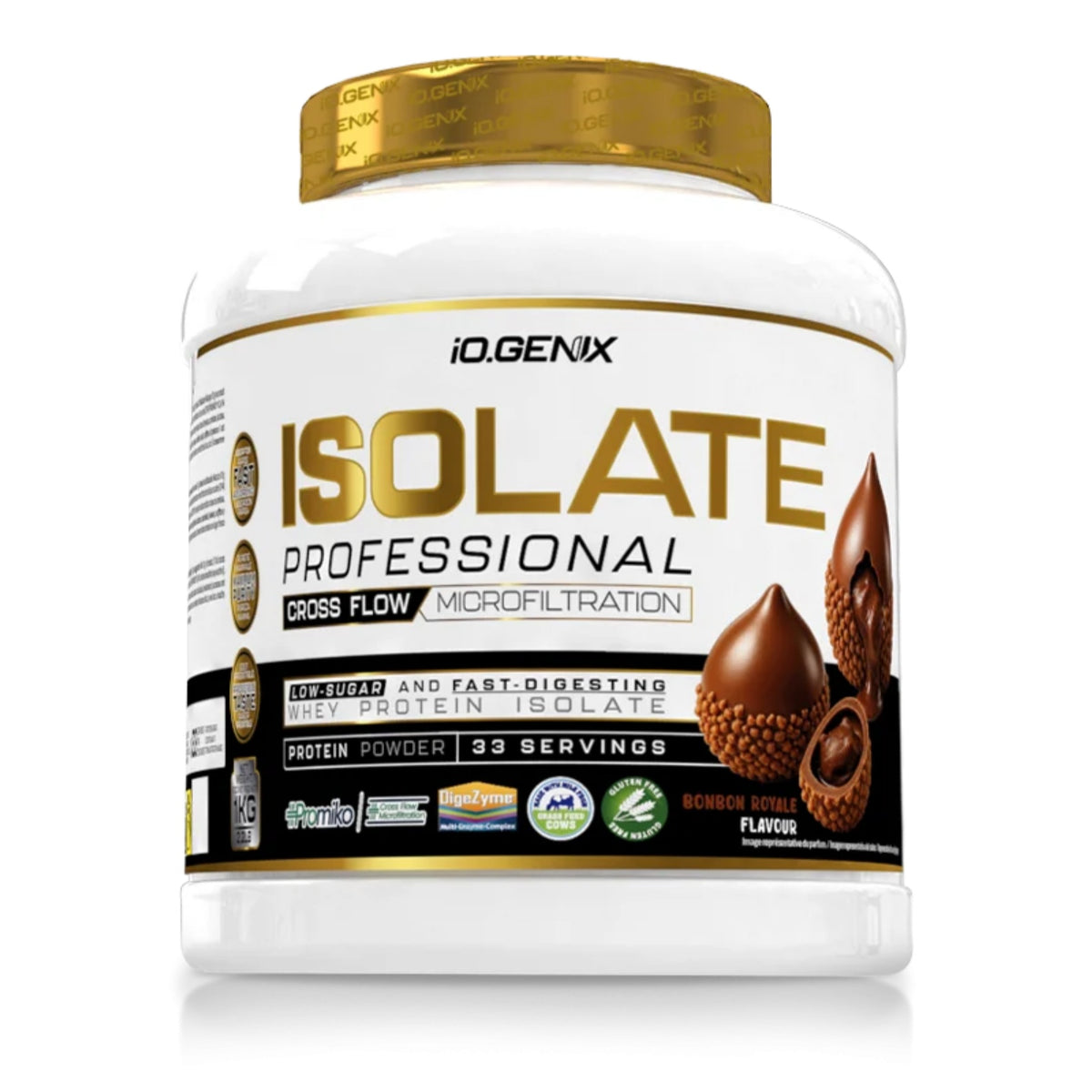IO Genix Isolate Professional Bombon Rocher 1 kg