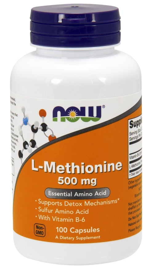 1-L-Methionine, 500mg - 100 caps 1