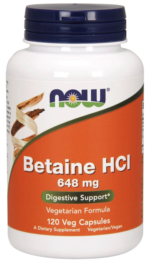 1-Betaine HCl, 648mg - 120 vcaps 1