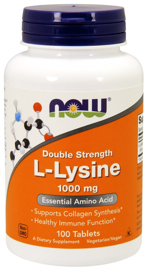 1-L-Lysine, 1000mg - 100 tablets 1