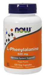 1-L-Phenylalanine, 500mg - 120 vcaps 1