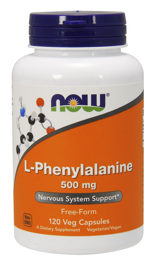 1-L-Phenylalanine, 500mg - 120 vcaps 1