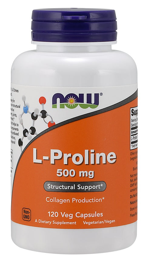 1-L-Proline, 500mg - 120 vcaps 1