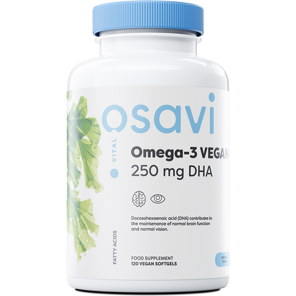 Osavi Oméga-3 végétal 250 mg DHA, flacon de 120 capsules