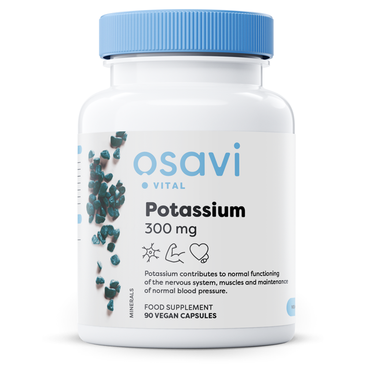 Osavi Potassium 300 mg, flacon de 90 gélules