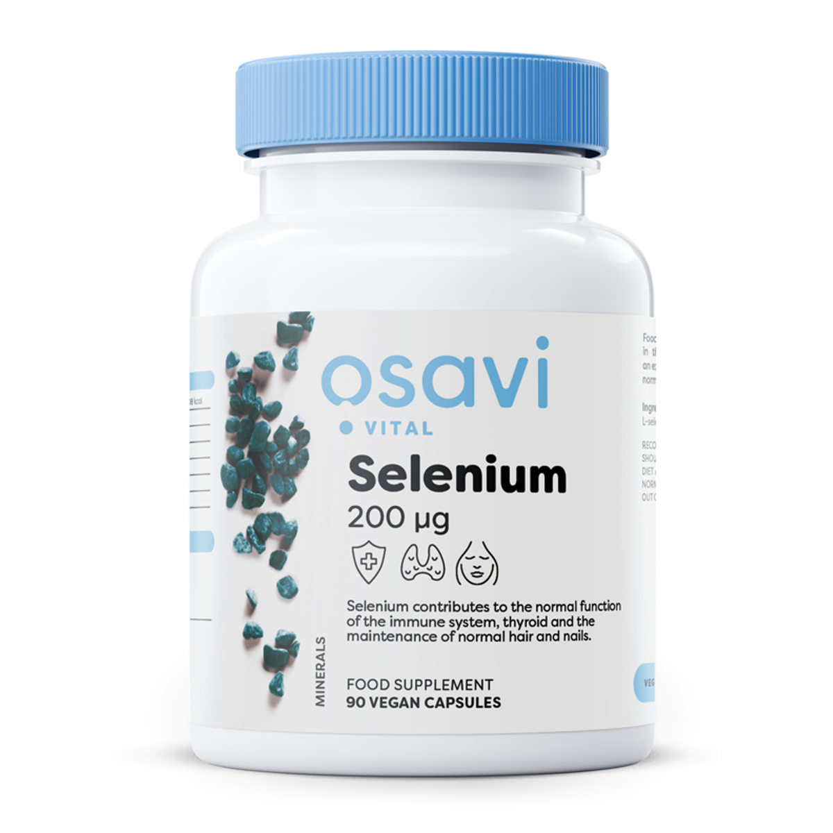 Osavi Sélénium 200 µg, flacon de 90 gélules