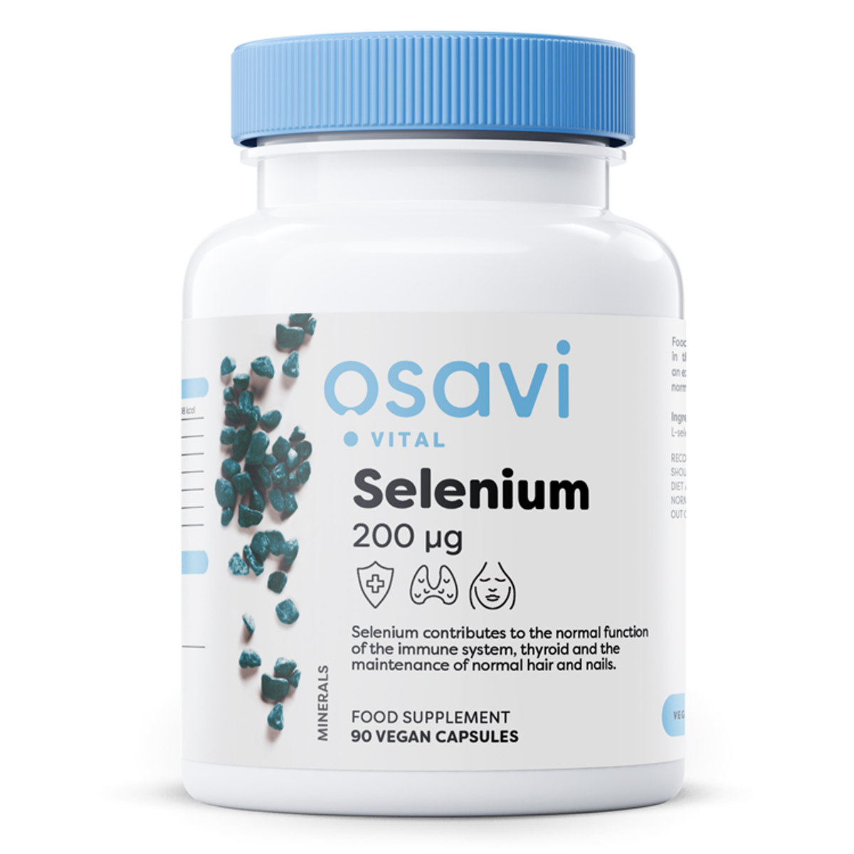Osavi Sélénium 200 µg, flacon de 90 gélules
