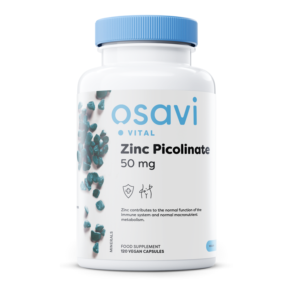 Osavi Zinc picolinate 50 mg, flacon de 120 gélules