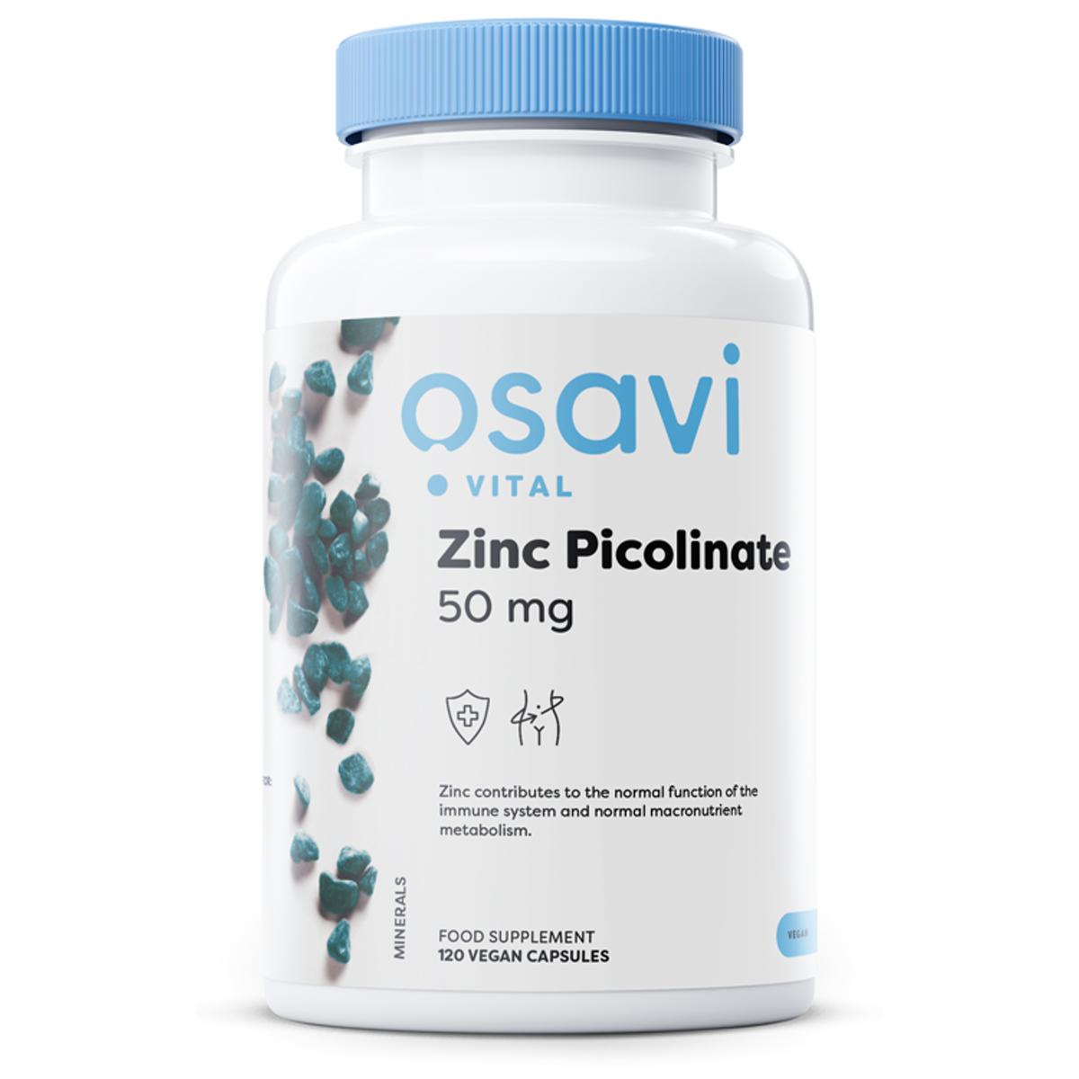 Osavi Zinc picolinate 50 mg, flacon de 120 gélules
