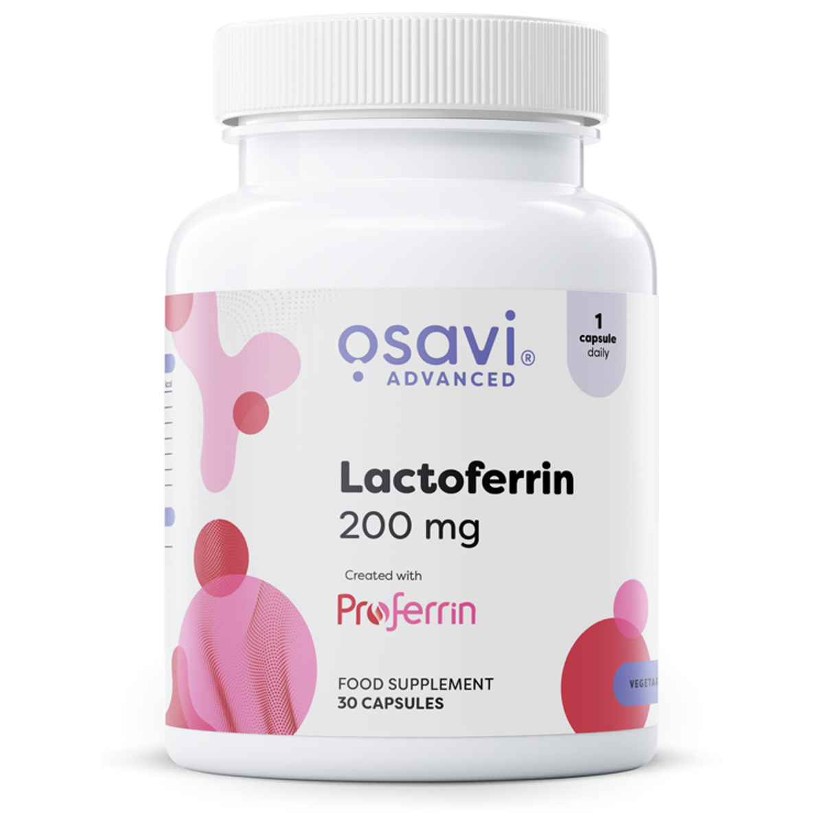 Osavi Lactoferrine 200 mg, flacon de 30 gélules