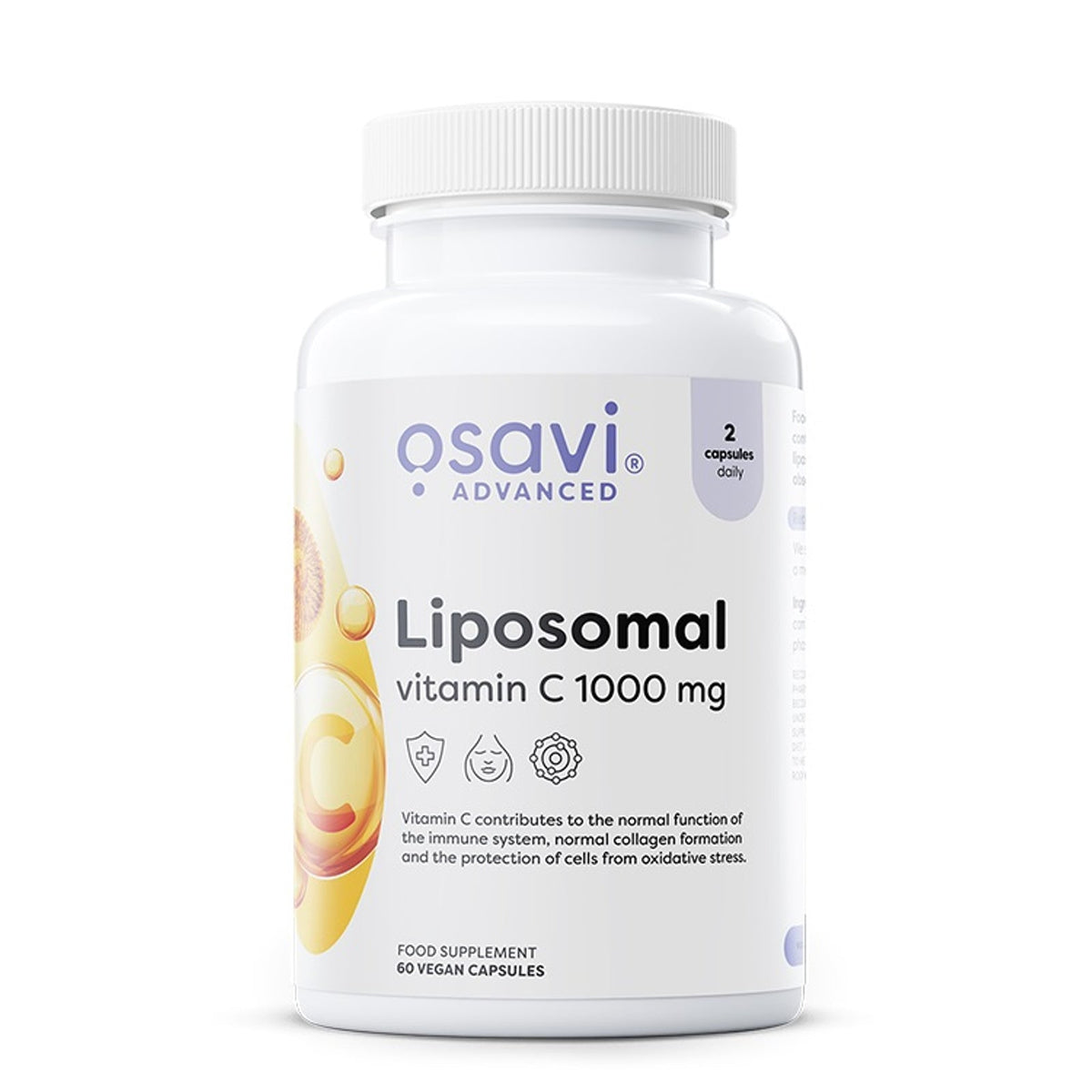 Osavi Vitamine C liposomale 1000 mg, flacon de 60 gélules végétales