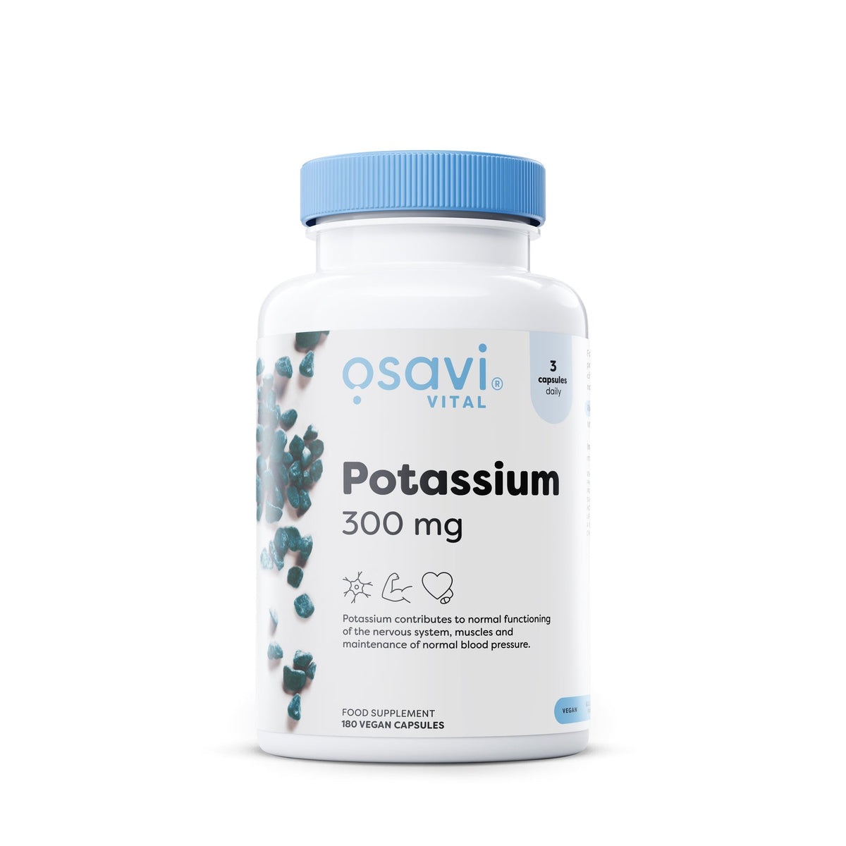 Osavi Potassium 300 mg, flacon de 180 gélules