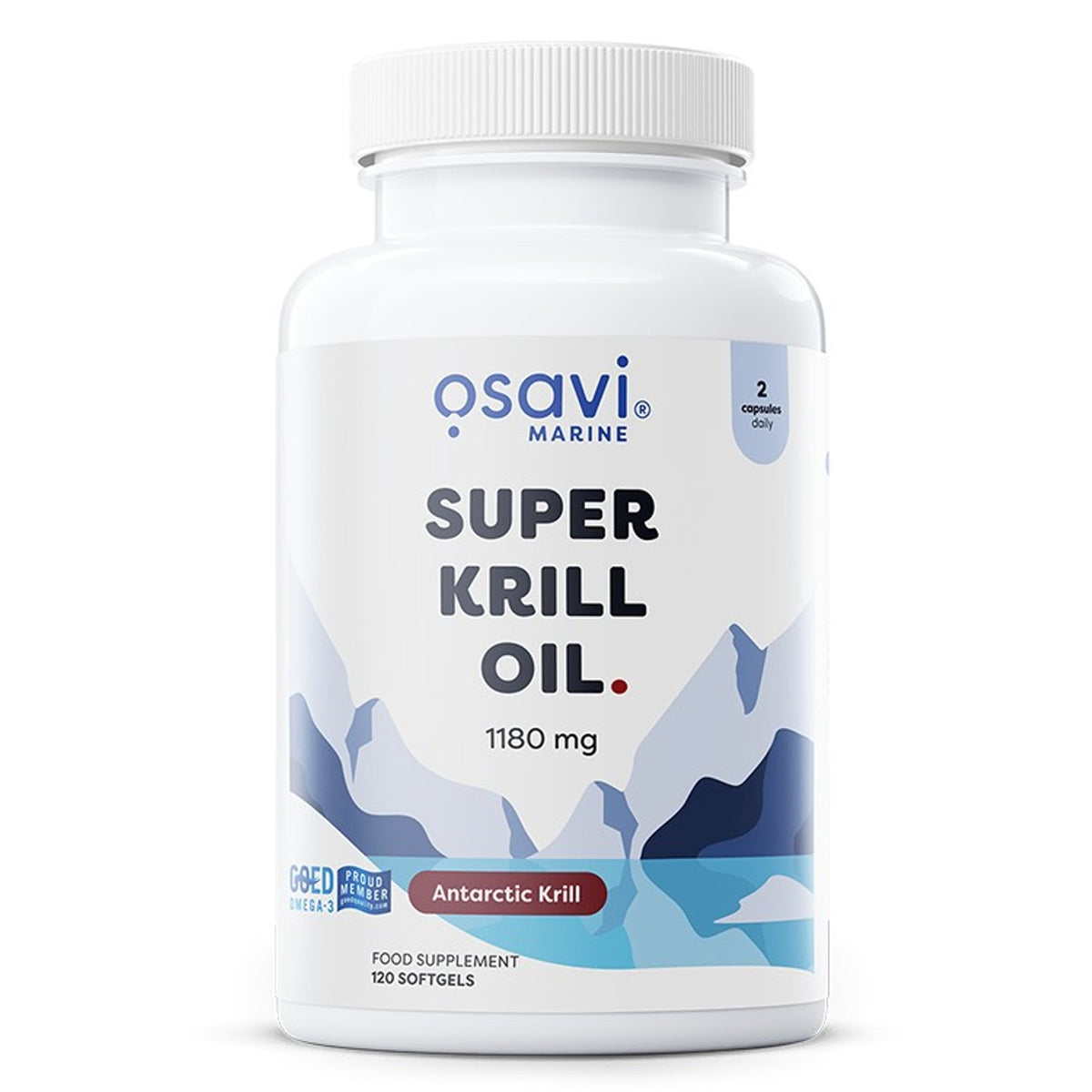 Osavi Huile de krill 1180 mg, flacon de 120 capsules
