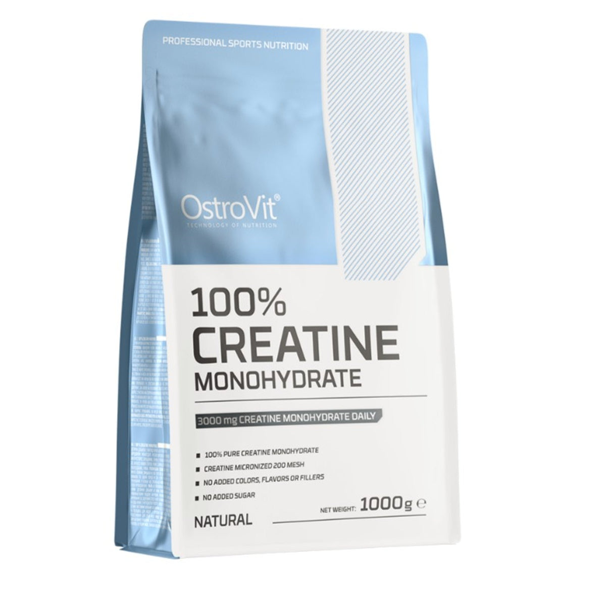 OstroVit Créatine monohydrate nature, pot de 1 kg