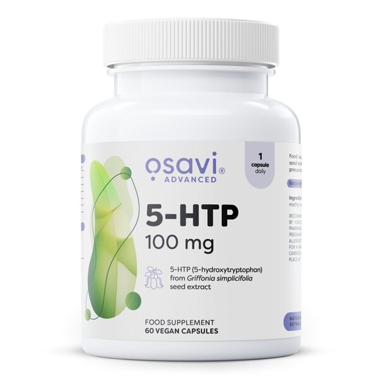 Osavi 5-HTP 100 mg, flacon de 60 gélules