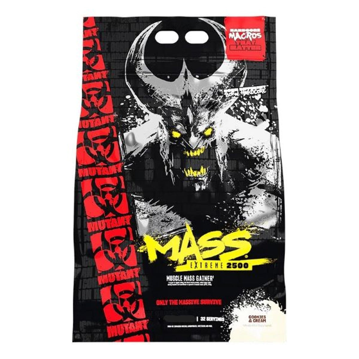 Mutant Mass Extreme 2500 Cookies & Cream 9,07 kg