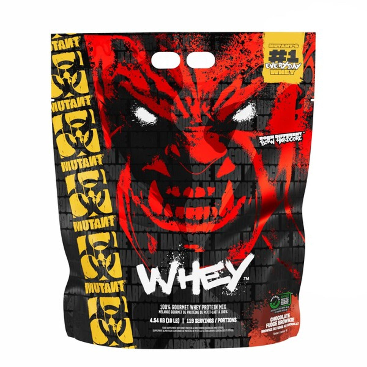 Mutant Whey Chocolate Fudge Brownie 4,54 kg