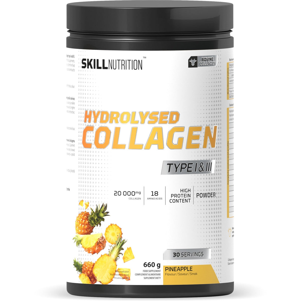 Skill Nutrition Collagène Hydrolysé Types I et III — Ananas