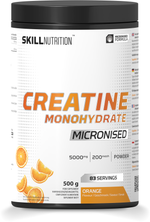 1-Micronised Creatine Monohydrate Flavoured, Orange - 500 grams 1