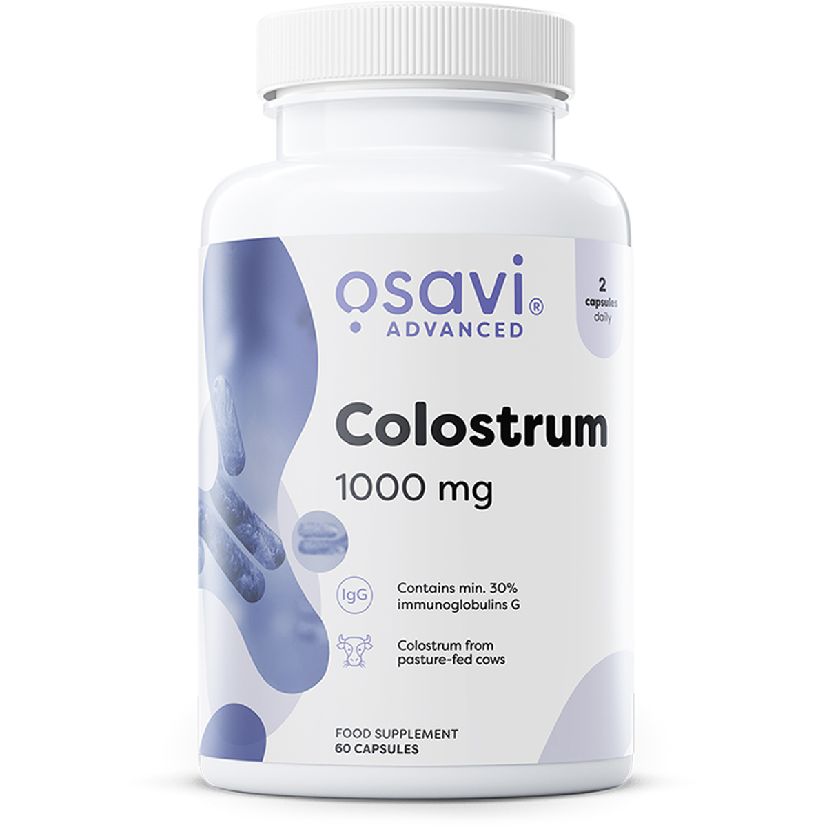 Osavi Colostrum 1000 mg, flacon de 60 gélules