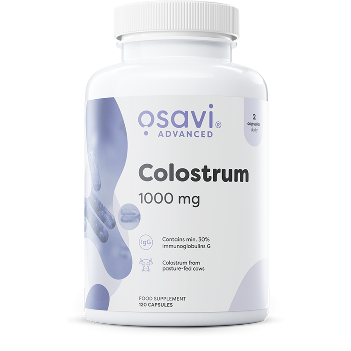 Osavi Colostrum 1000 mg, flacon de 120 gélules