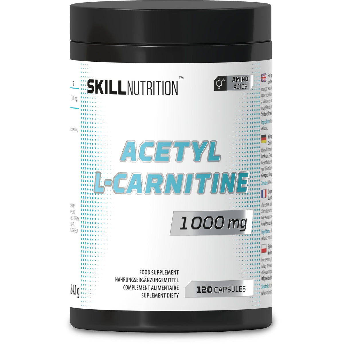 Skill Nutrition Acétyl L-Carnitine 1000 mg