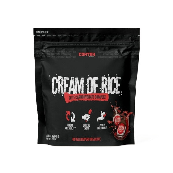 Pot de Conteh Sports Cream of Rice, crème de riz, saveur Sirop d'Érable