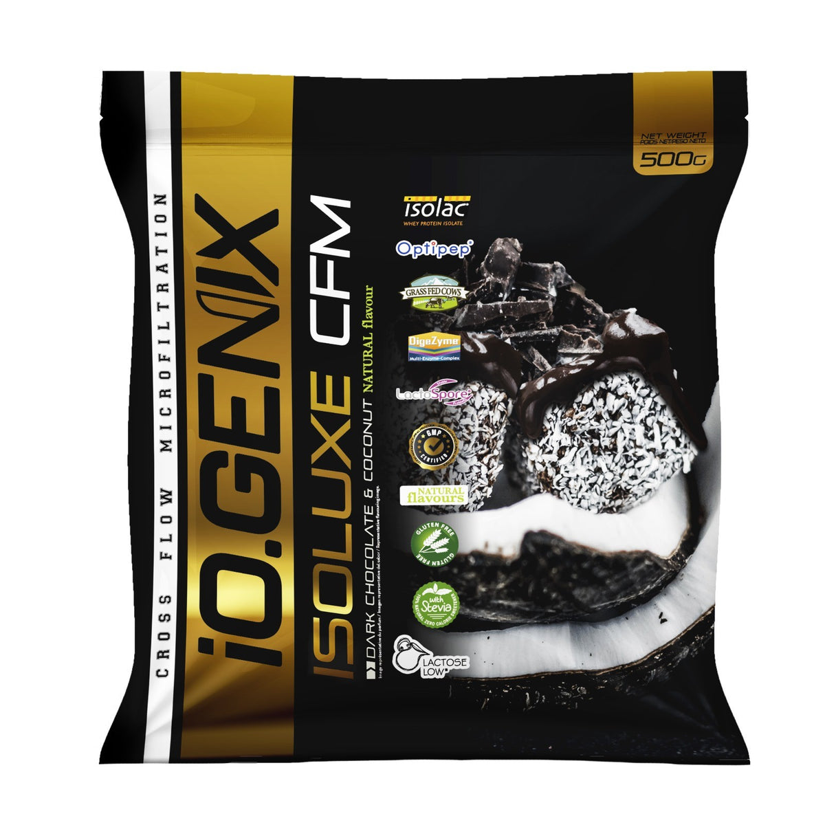 IO Genix Isoluxe CFM 500 g - Chocolat Noir - Coco