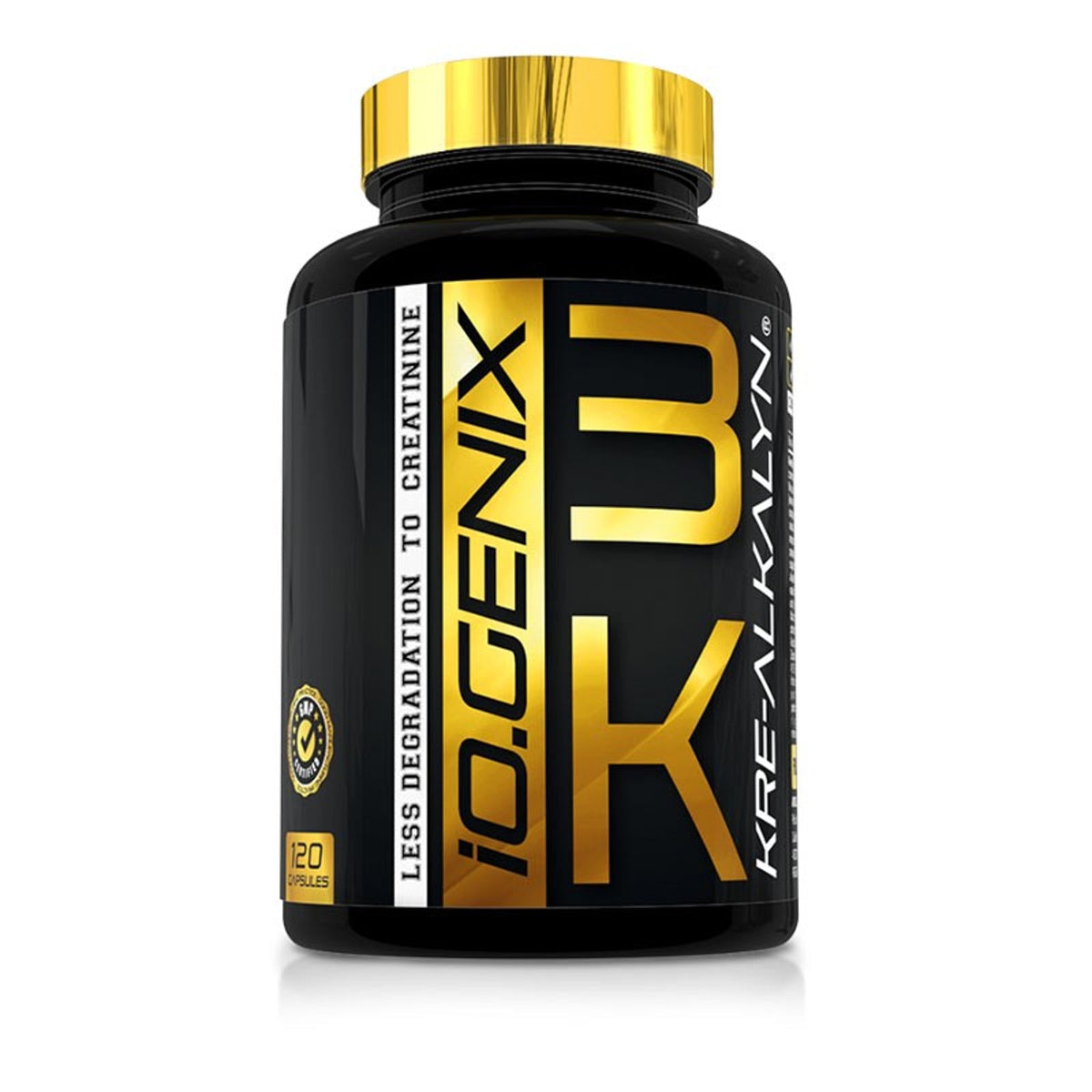 IO Genix Luxury 3K Kre-Alkalyn - créatine tamponnée en gélules