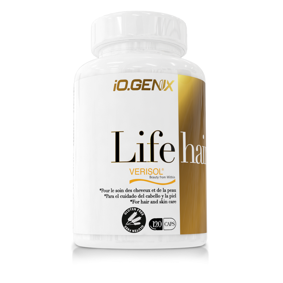 IO Genix Life Hair - collagène Verisol cheveux ongles peau