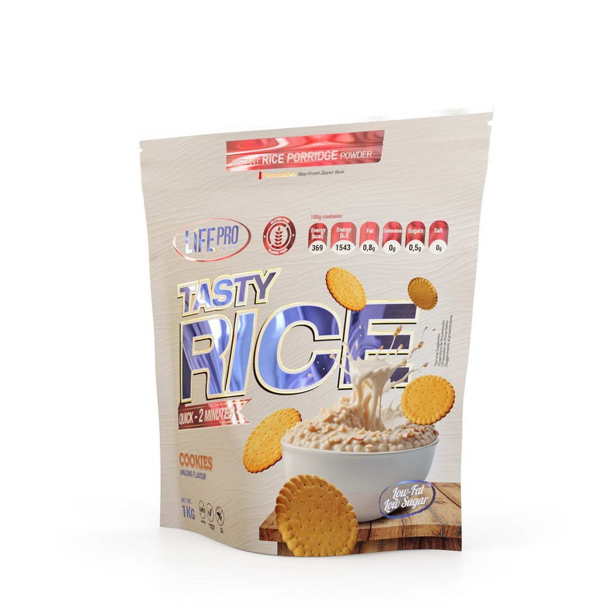 Life Pro Tasty Rice Cookies 1 kg