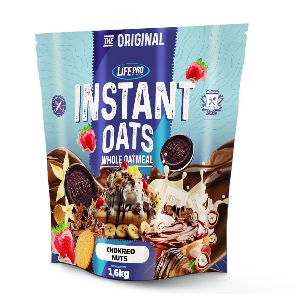 Life Pro Instant Oats Chocoreo Nut 1,6 kg