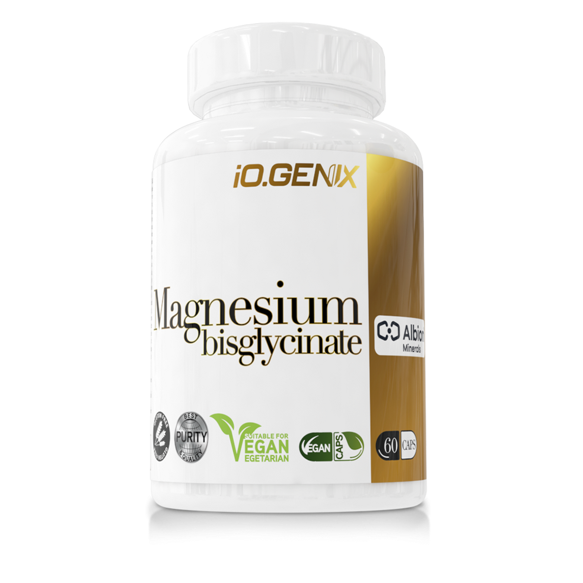 IO Genix Magnésium Bisglycinate - magnésium bisglycinate Albion en gélules