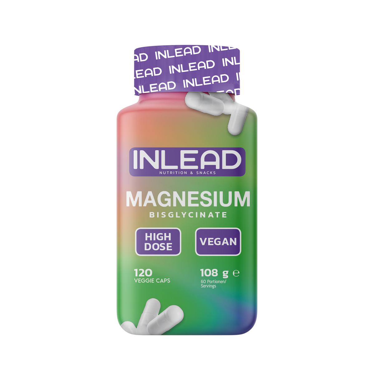 INLEAD Magnésium Bisglycinate — 120 gélules
