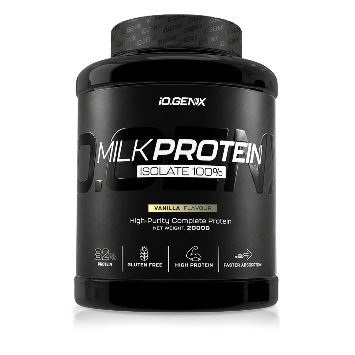 IO Genix Milk Protein Isolate 100 2 kg - Vanille