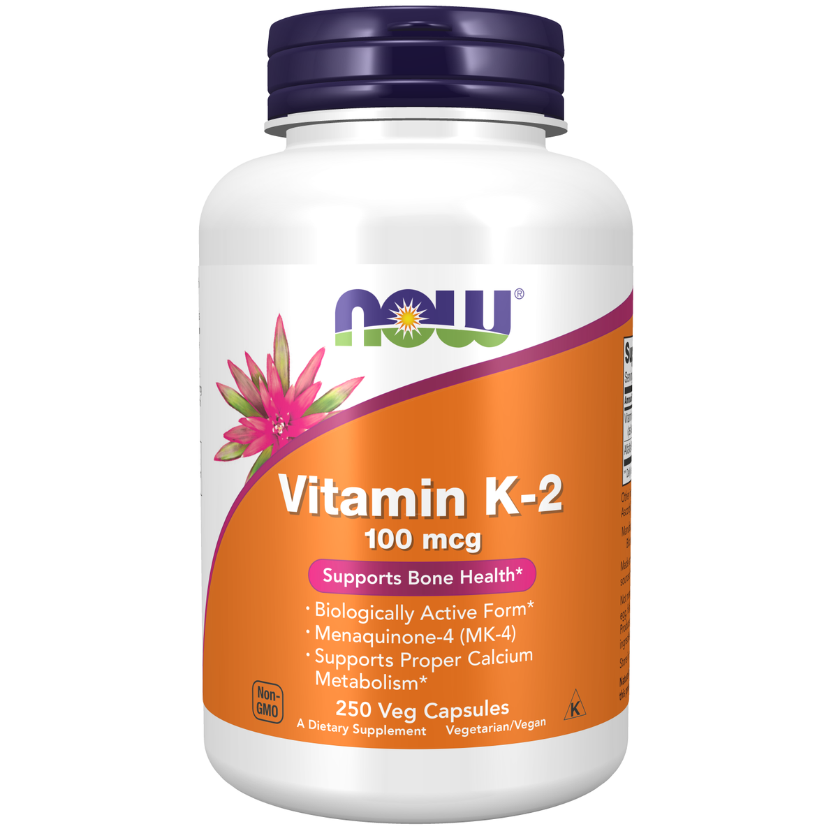 NOW Foods Vitamine K2 MK-4 100 µg 250 gélules