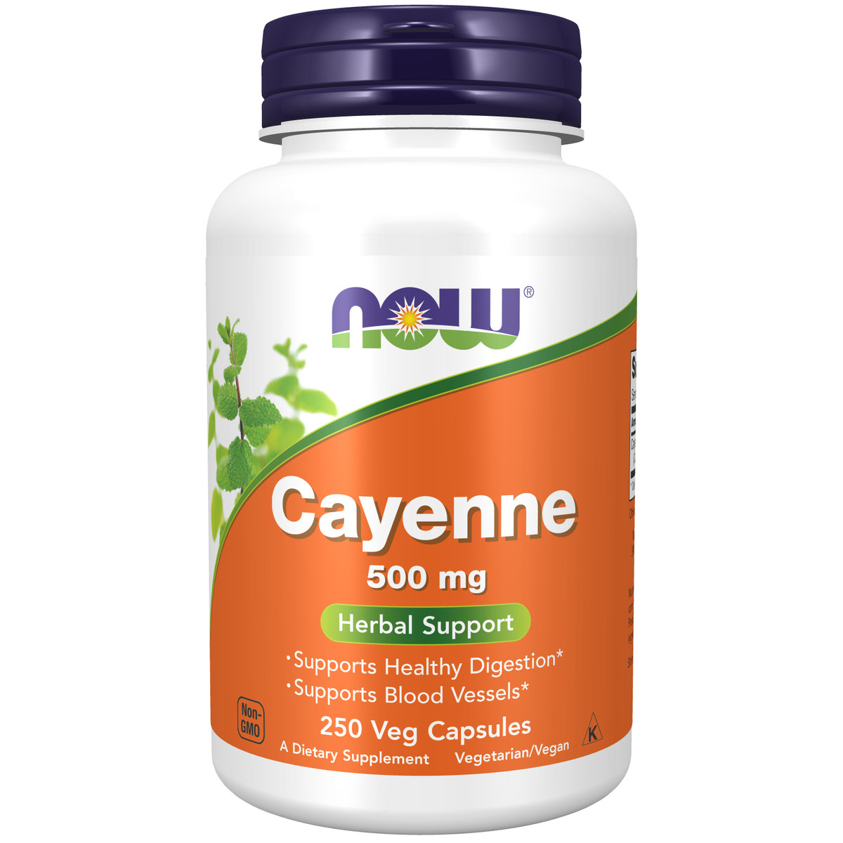 NOW Foods Cayenne 500 mg 250 gélules