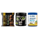 Pack sèche : isolat Isoluxe CFM, The Ripper et Amino Fuel EAA