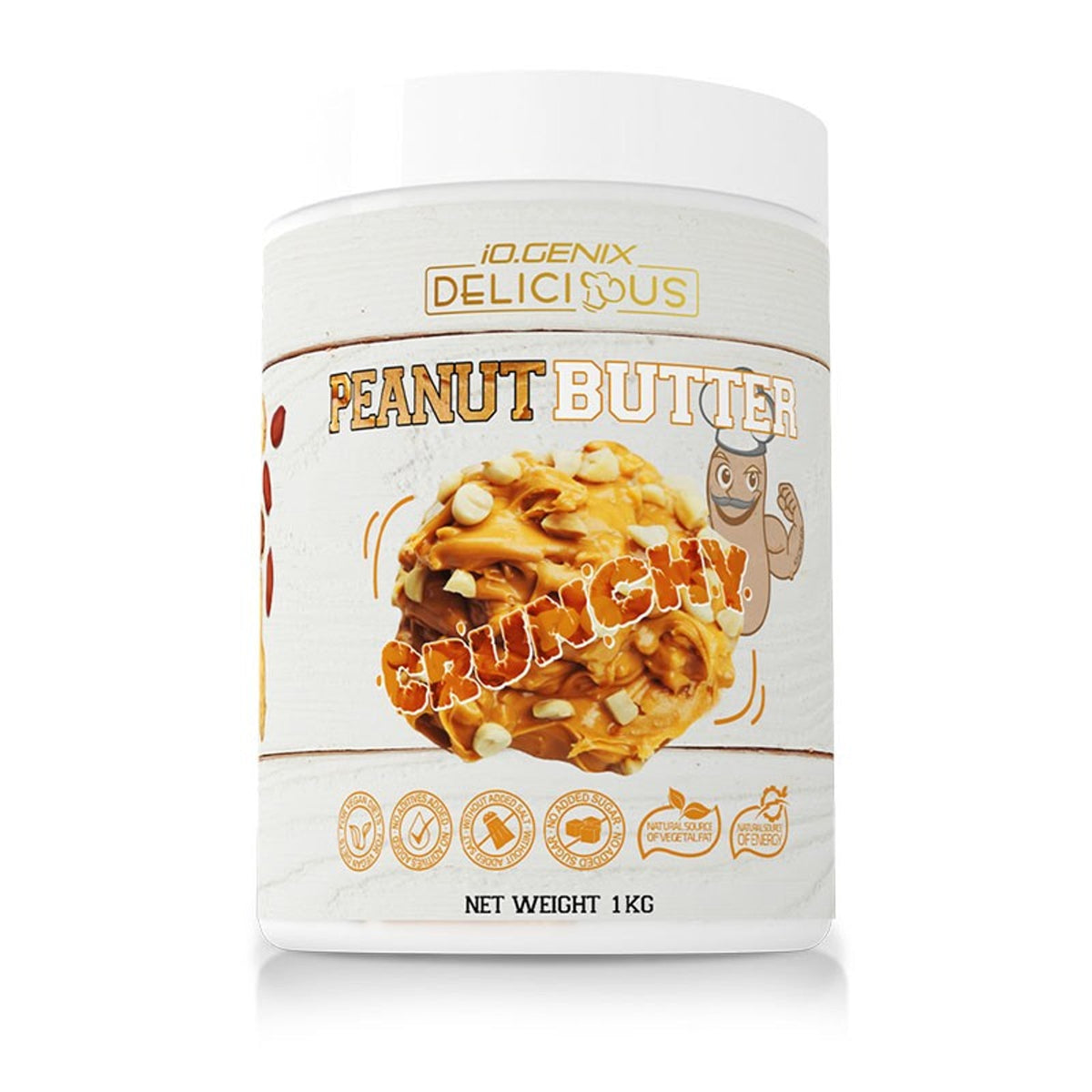 IO Genix Beurre de Cacahuète - Crunchy