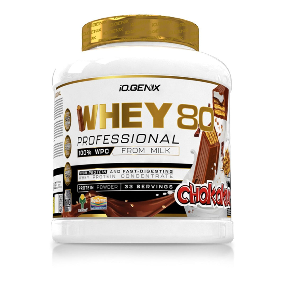 IO Genix Whey 80 Professional - ChokoKrac