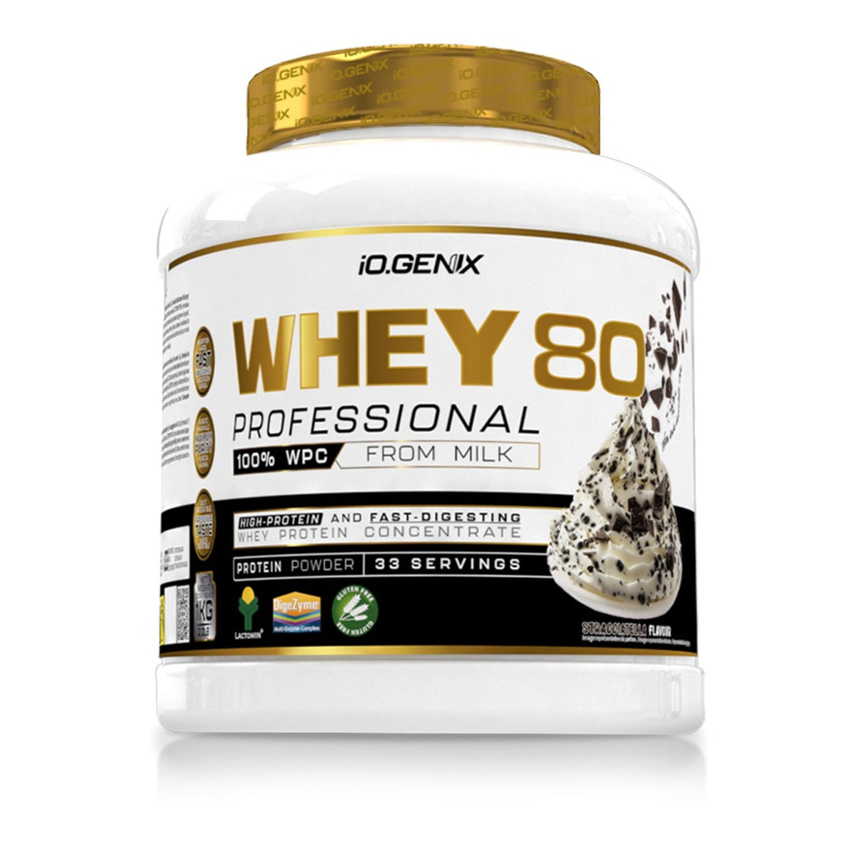IO Genix Whey 80 Professional - Stracciatella
