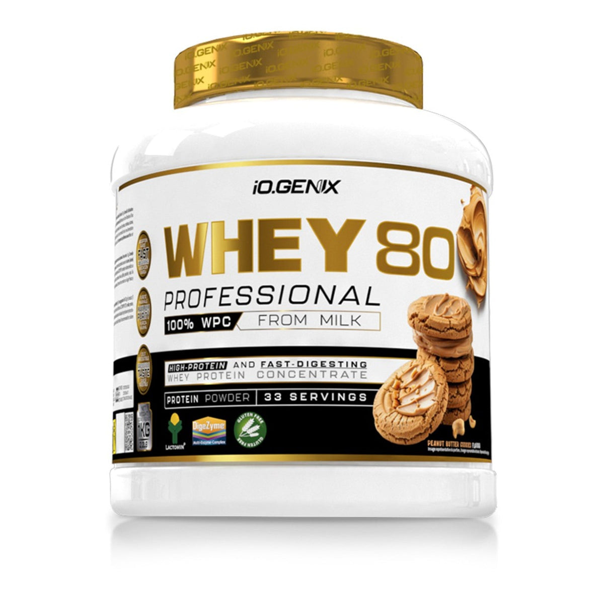 IO Genix Whey 80 Professional - Peanut Butter & Cookies