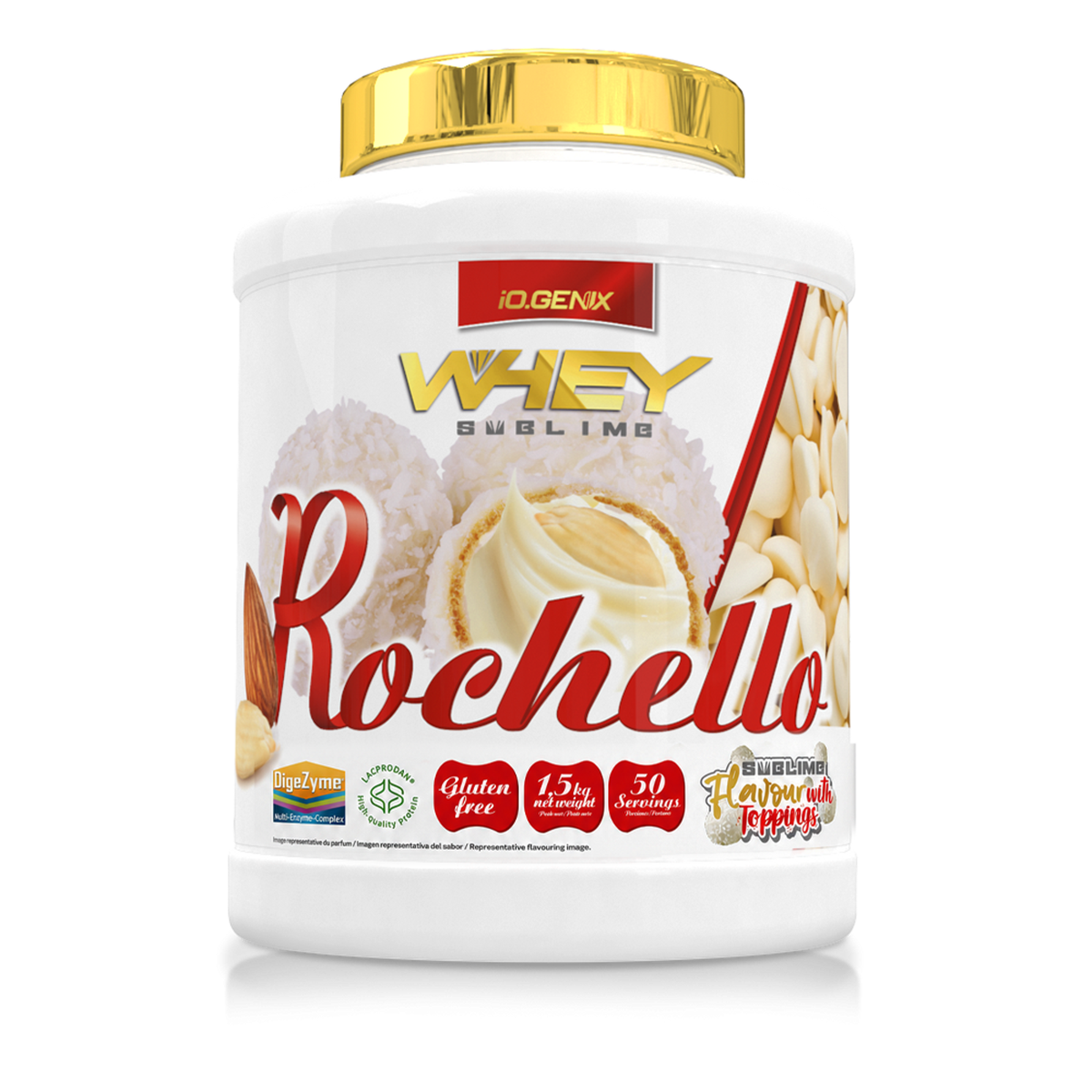 IO Genix Whey Sublime 1,5 kg - Rochello